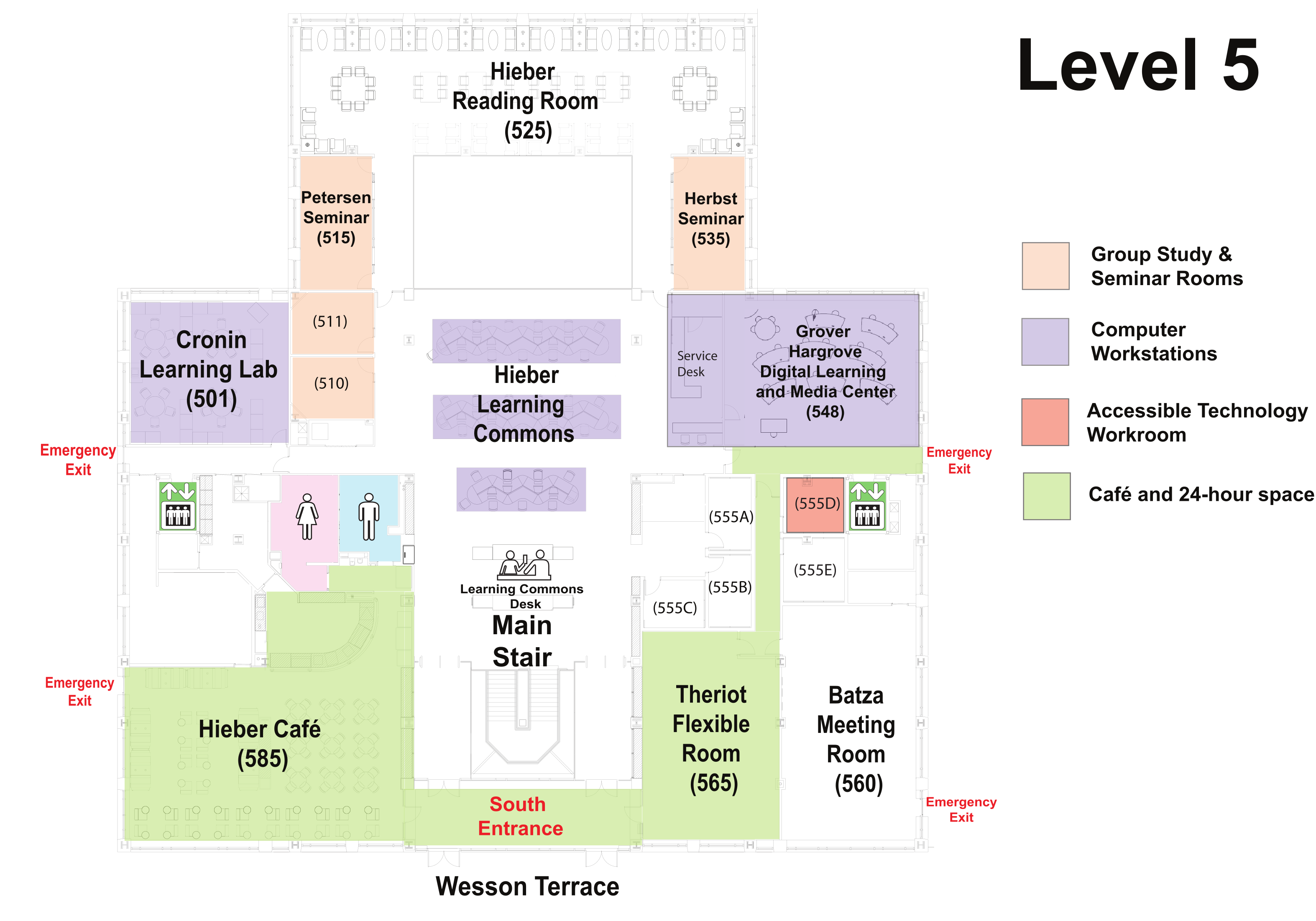 Floor Plans Colgate University Libraries
